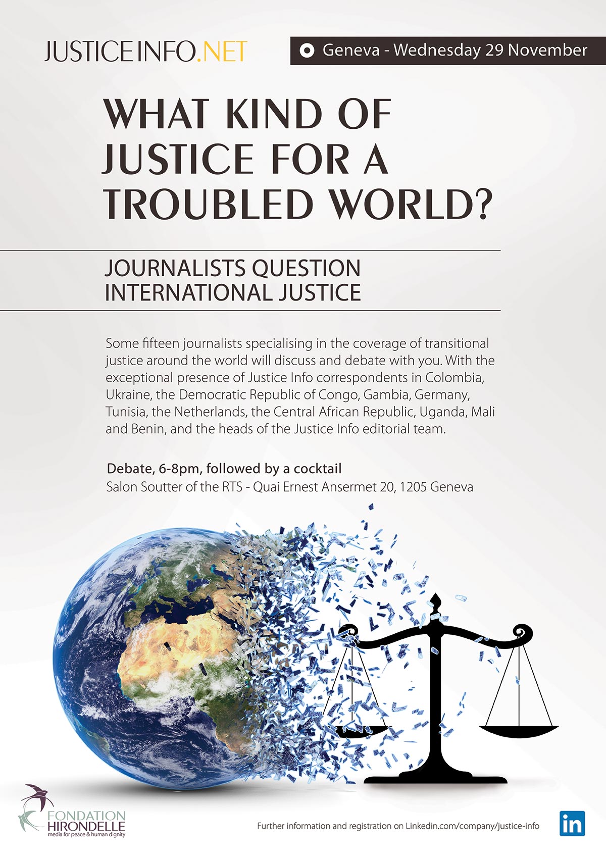 What kind of justice for a troubled world?