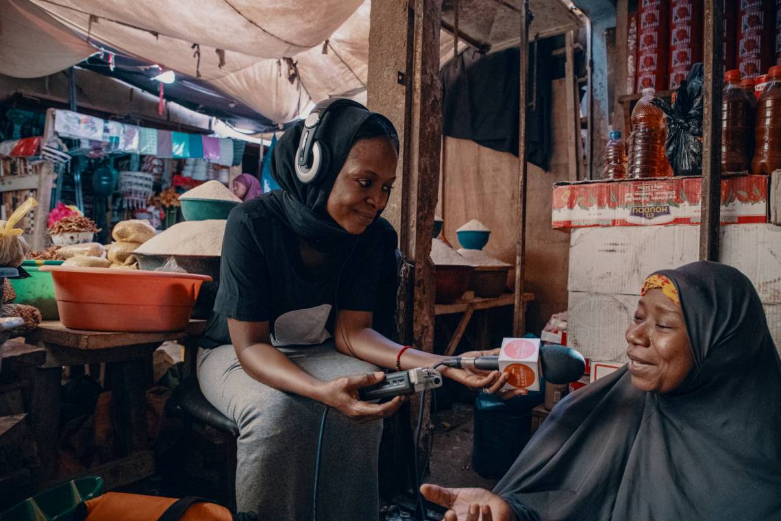 A woman testimony collected by a journalist from Studio Kalangou in Niger