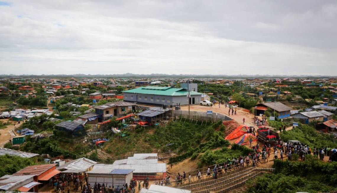 Les camps de réfugiés rohingyas au Bangladesh