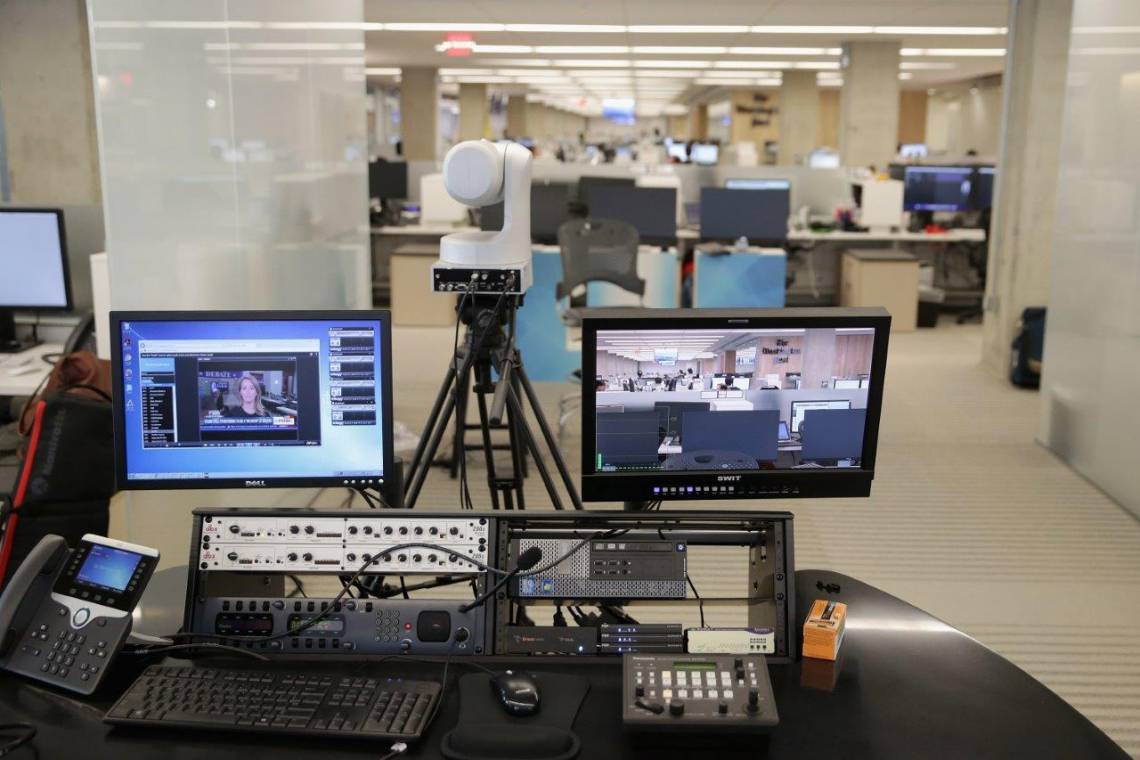 Dans la &quot;newsroom&quot; du Washington Post.