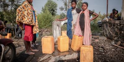 A Studio Hirondelle DRC special report with people displaced by the eruption of Mt. Nyiragongo