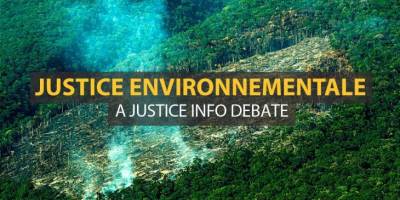 A discussion on Environmental Justice organized par Justice Info in The Hague