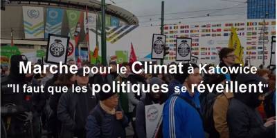 Marche pour le climat à Katowice