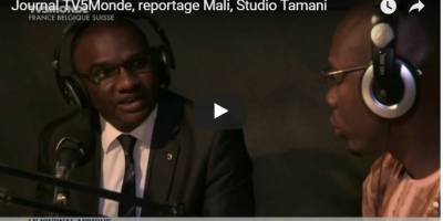 Reportage de TV5Monde sur Studio Tamani au Mali