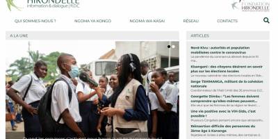 Our new website for national and regional news in the DRC