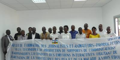 Ebola and Polio viruses prevention in CAR: Radio Ndeke Luka and UNICEF train community radios