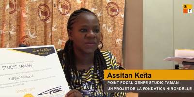 A gender label for Studio Tamani in Mali