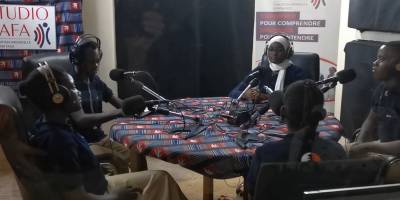 Media Education with Studio Yafa for high school students in Ouagadougou