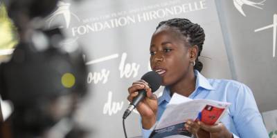 Women journalists workshop by Studio Hirondelle DRC