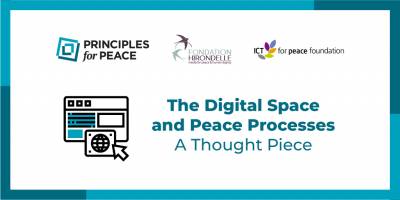 The Digital Space and Peace Processes - A Thought Piece