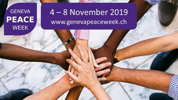 Lancement du programme de l&#039;édition 2019 de la Geneva Peace Week.