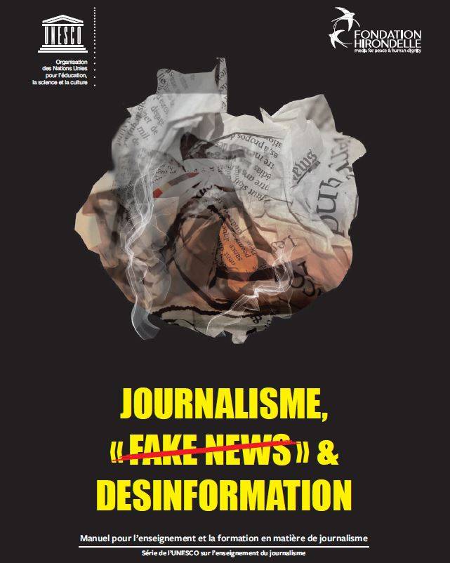 Journalism &amp; Disinformation: a UNESCO handbook with Fondation Hirondelle