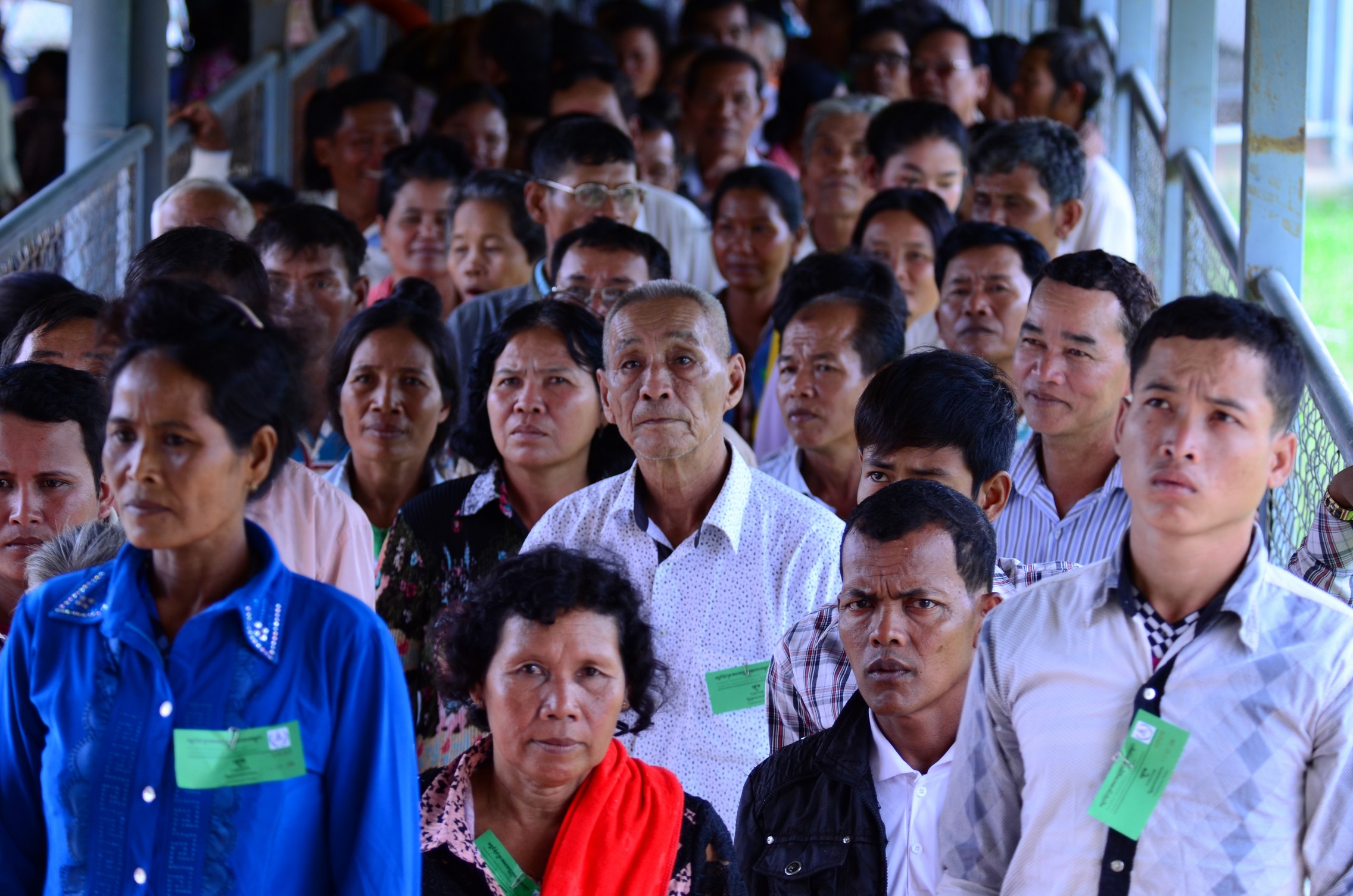 Audience devant les Chambres extraordinaires au sein des tribunaux cambodgiens (CETC), novembre 2012 © CETC